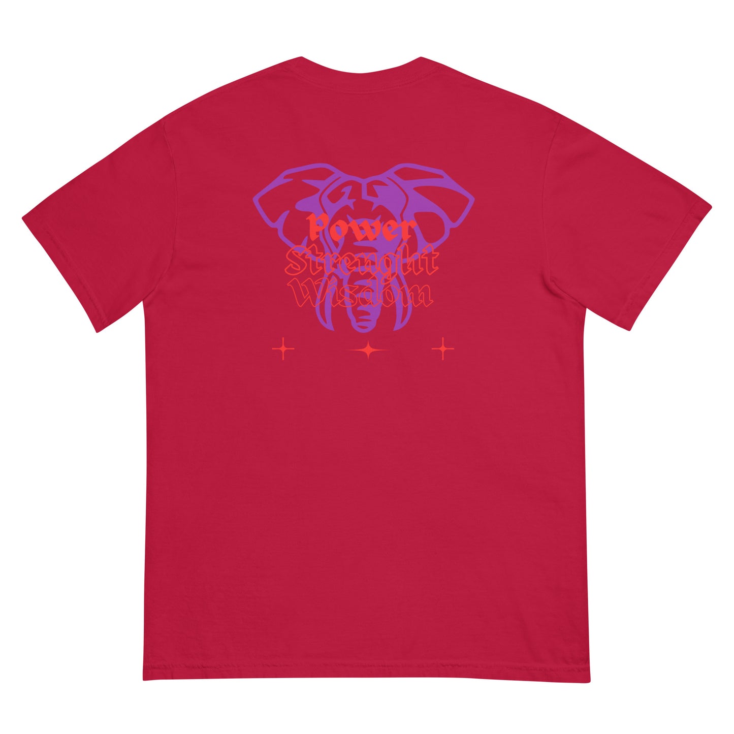 Men’s garment-dyed elephant t-shirt