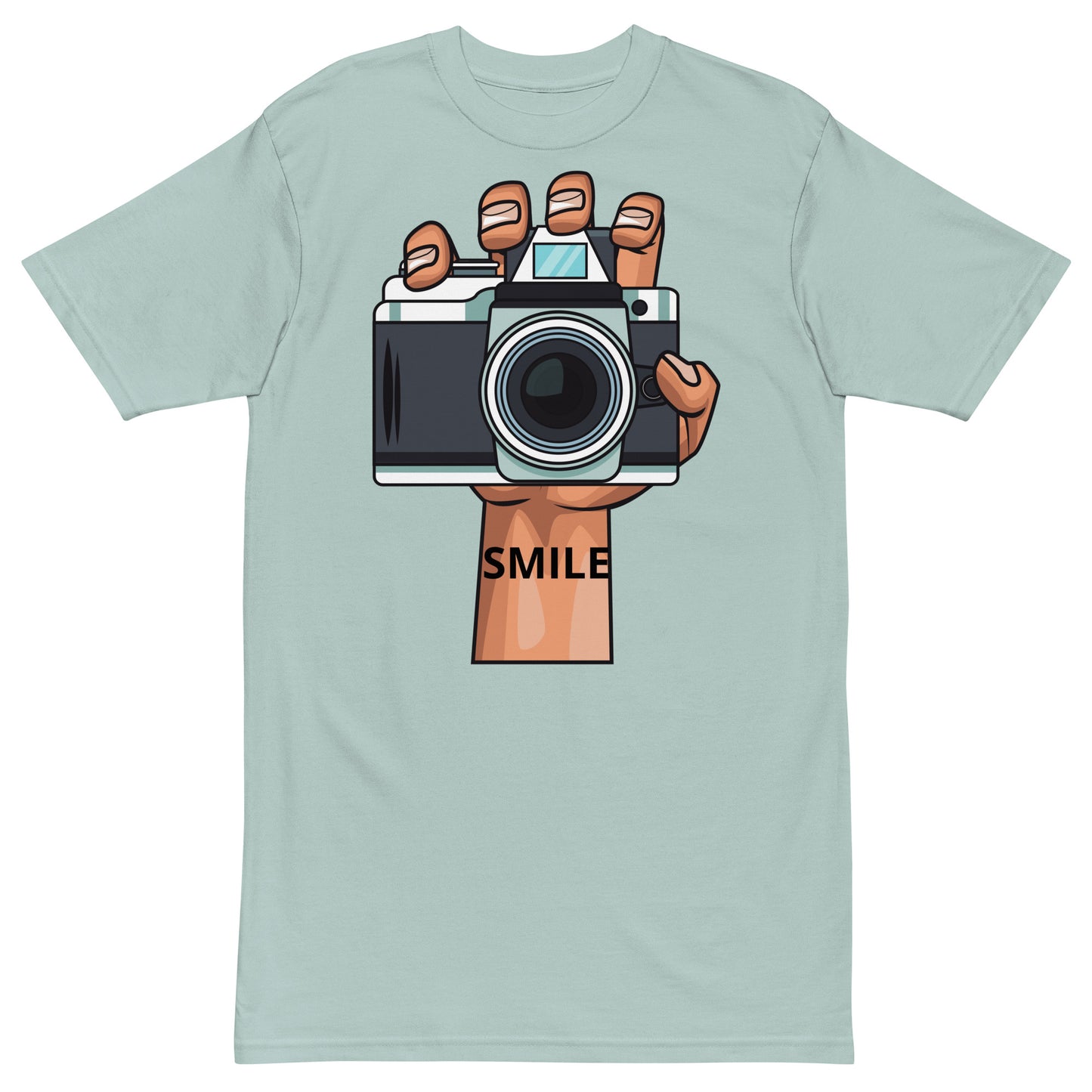 Men’s premium heavyweight SMILE tee