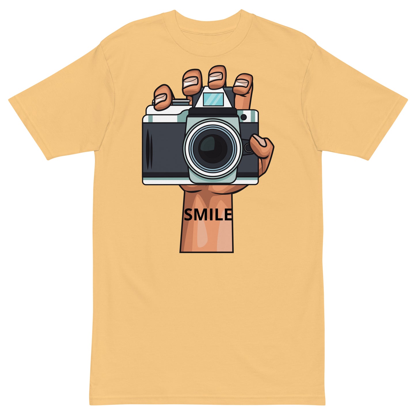 Men’s premium heavyweight SMILE tee