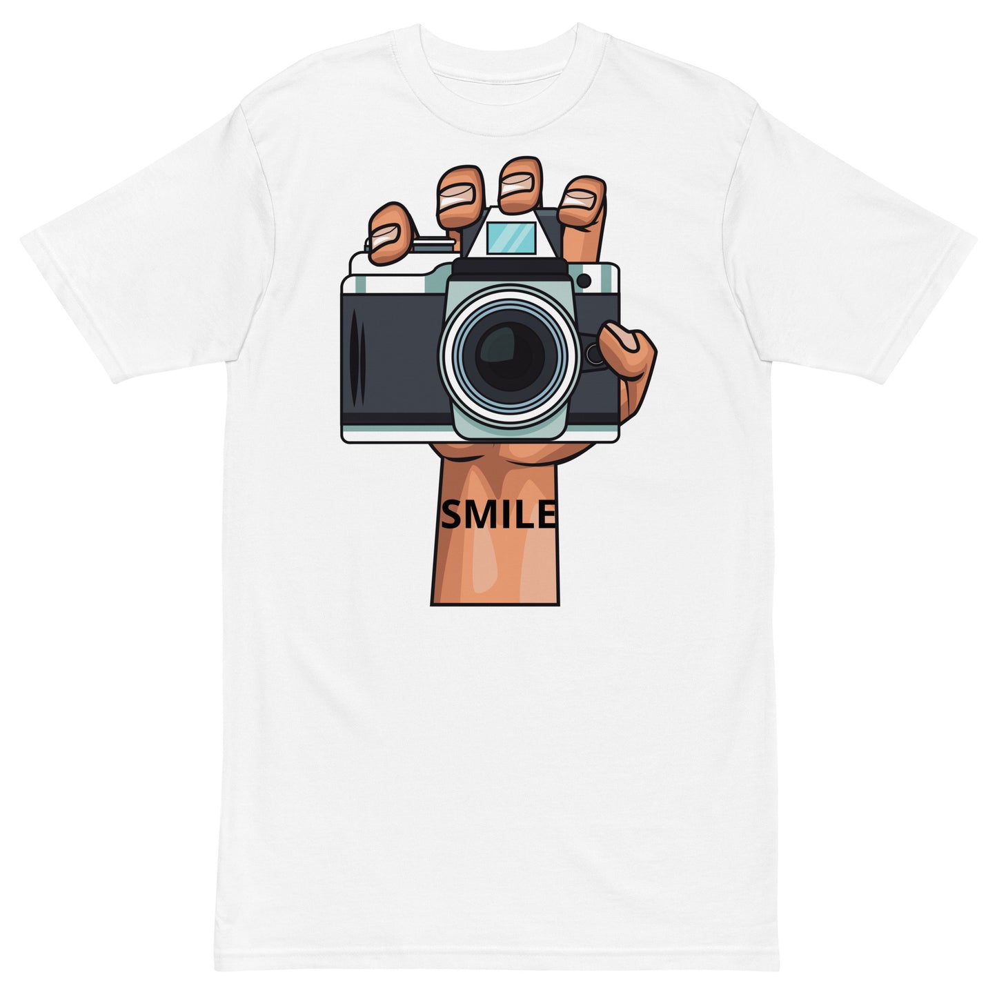 Men’s premium heavyweight SMILE tee