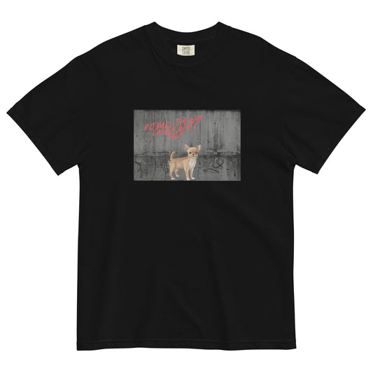 Unisex garment-dyed heavyweight PITBULL t-shirt